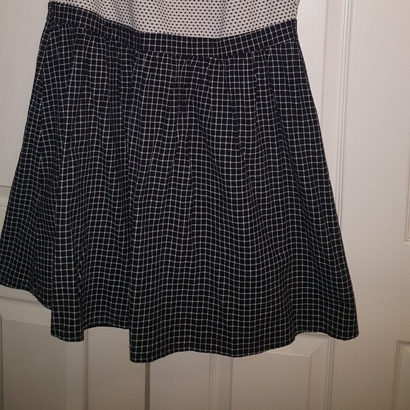 SOLDGUC Doe & Rae polka dot twofer style dress, 2X - Picture 3 of 3